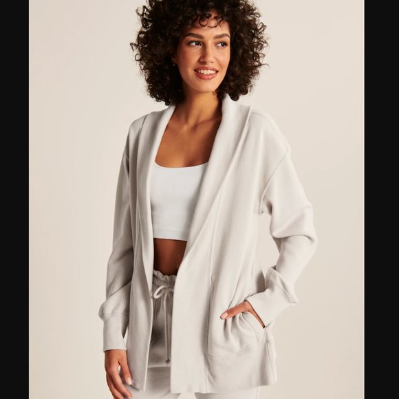 Abercrombie & Fitch Sweaters - NWT Abercrombie & Fitch - Open-Front Fleece Cardigan